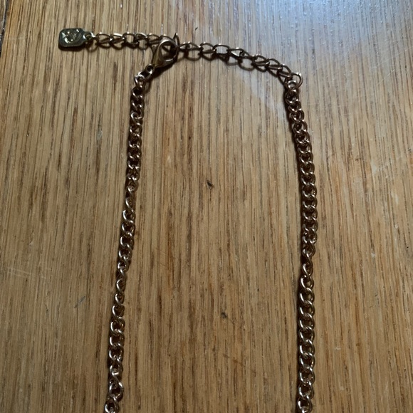 Blue and rhinestone beaded necklace - Picture 6 of 6